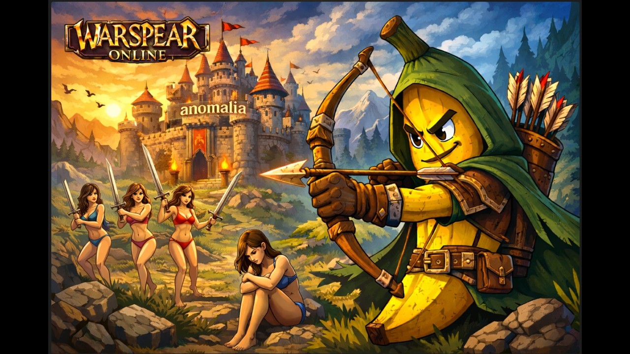 Castelo T5 mapa 4 - BANANEIROS Defende PRA ANOMALIA ? (VISÃO DA BANANEIROS) - WARSPEAR ONLINE