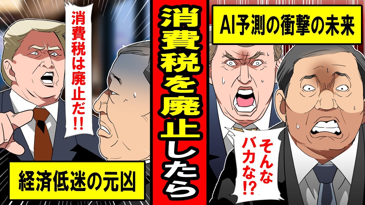 【実録】今、消費税を廃止したら日本経済はどうなる？‥AIが予測する驚きの未来とは