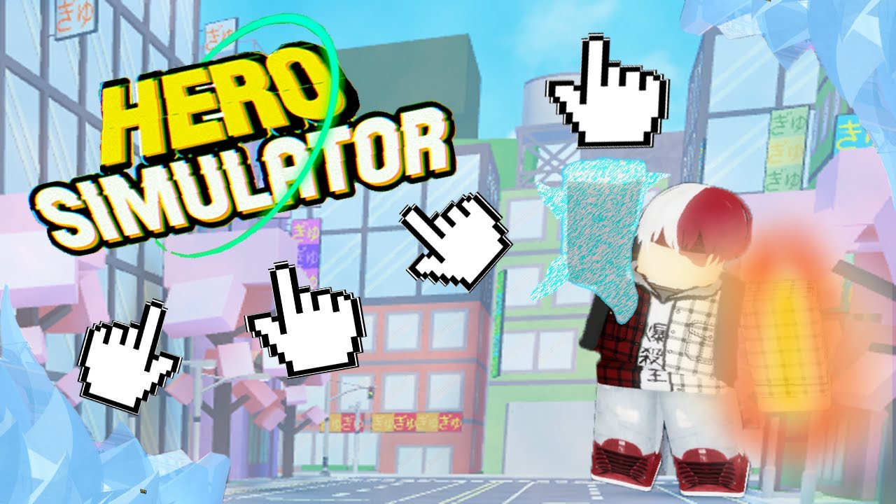 NOVO GAME LINDO DE AUTO CLICK NO MUNDO DE BOKU NO HERO - Hero Simulator 🦸 -