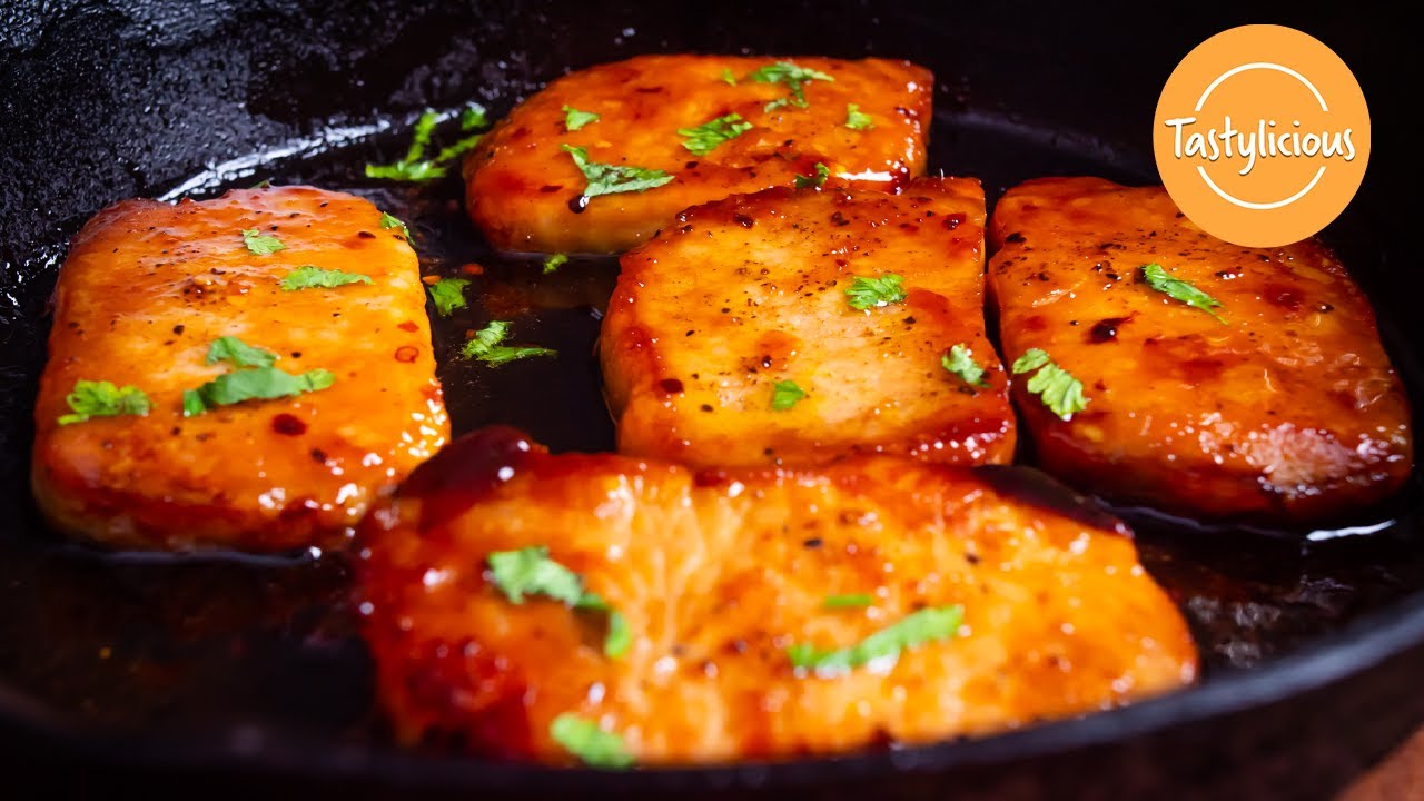 Deliciously Sweet & Spicy Pork Chops | Simple Recipe For Pork Lovers