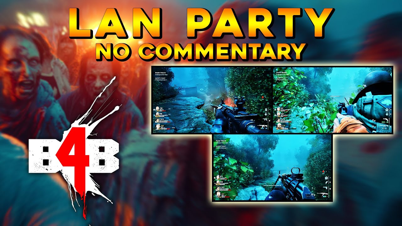LAN Party 3 Player Split screen - First Time Experiencing Back 4 Blood No Commentary - 01/17/2026