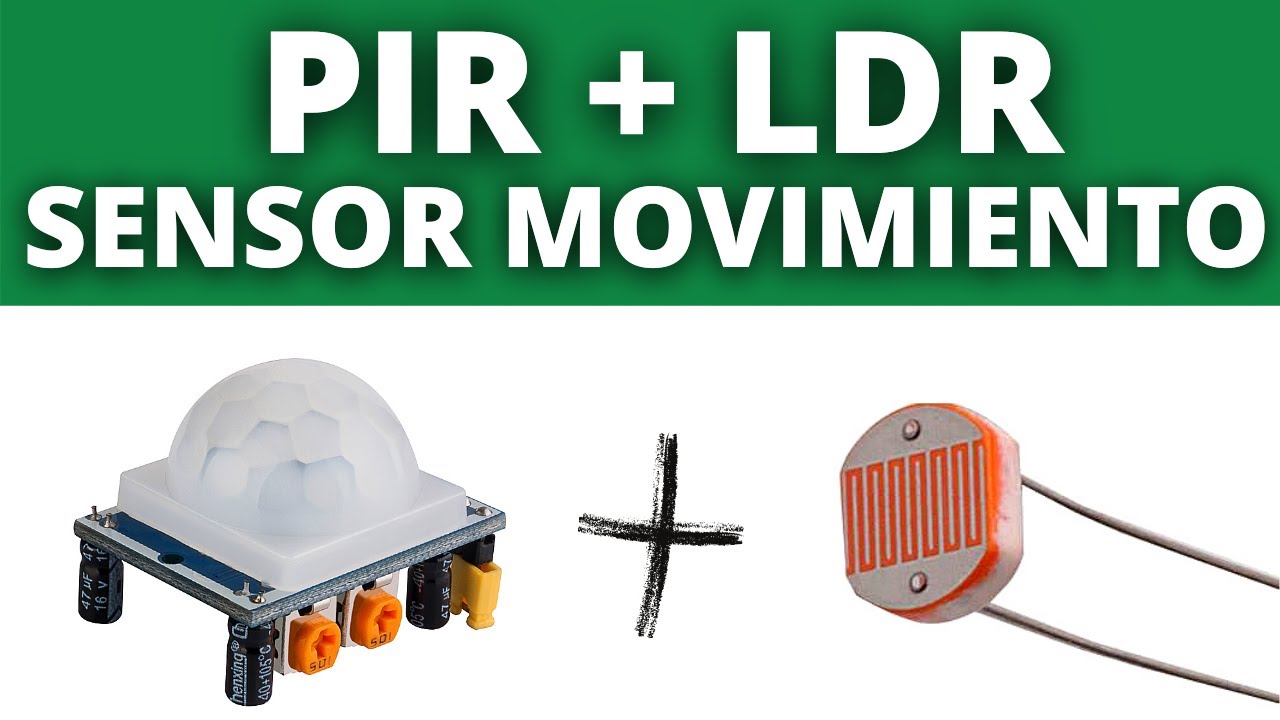 🔥 PIR Sensor de Movimiento + HACK con LDR y ARDUINO! | Módulo HC-SR501 | JLCPCB