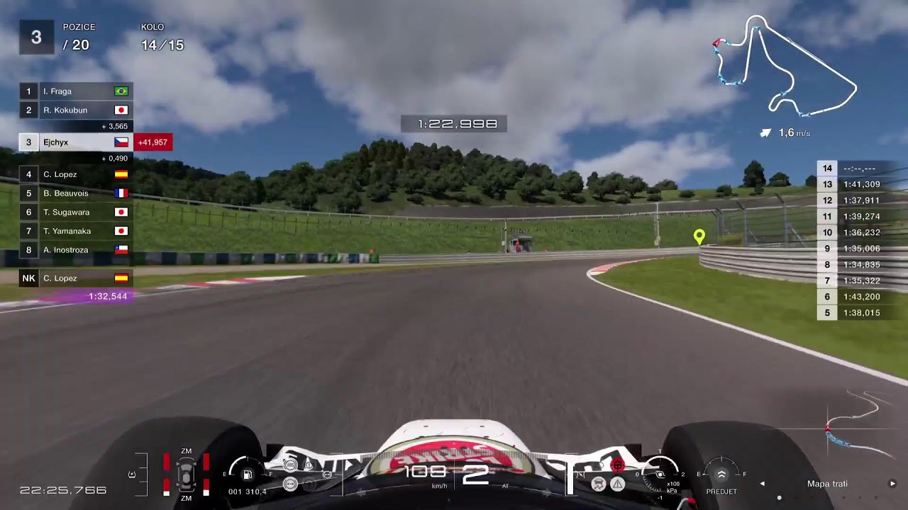 Živě|PS5 GT7 #F1 15 kol 🇨🇿