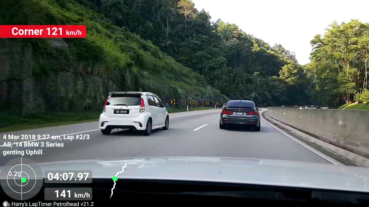BMW F30 TRJ Hutan Lipur Lentang - Karak Gohtong