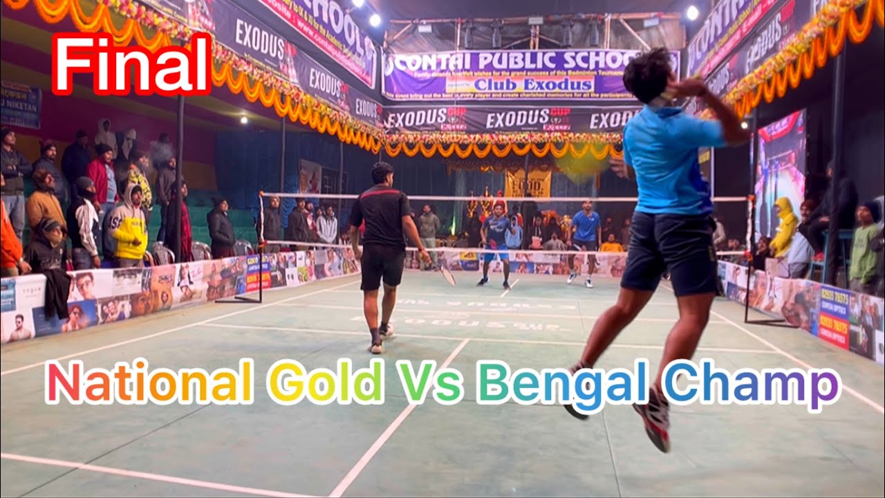 Exodus Badminton Tournament 2025 Final #shuttlershubho #badminton #badmintonmatch #trickshots