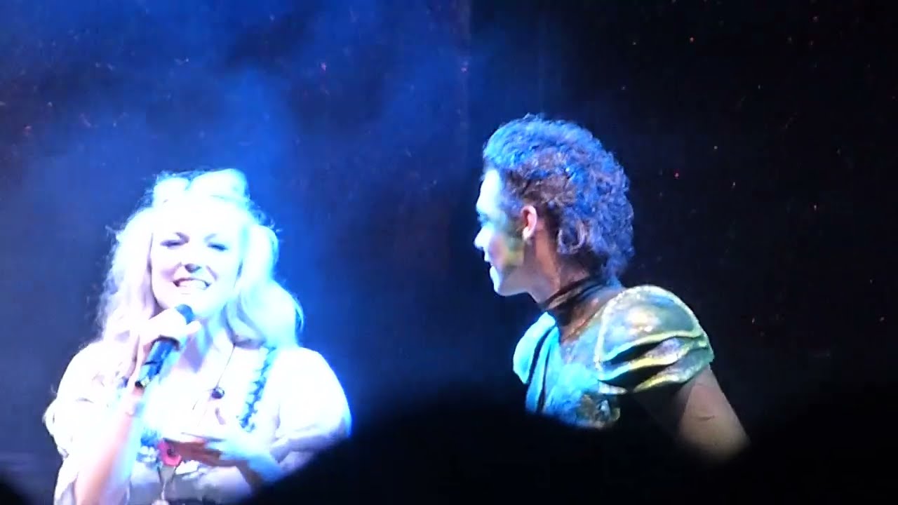 Forever Young - Peter Pan The Never Ending Story - Manchester Christmas Lights Switch On - Nov 2013