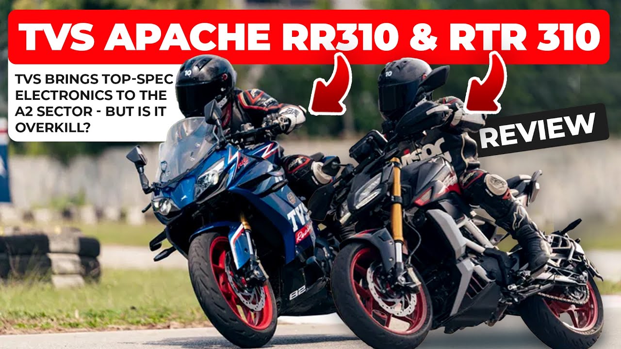 TVS Apache RR 310 и RTR 310: смогут ли они завоевать популярность в Великобритании?