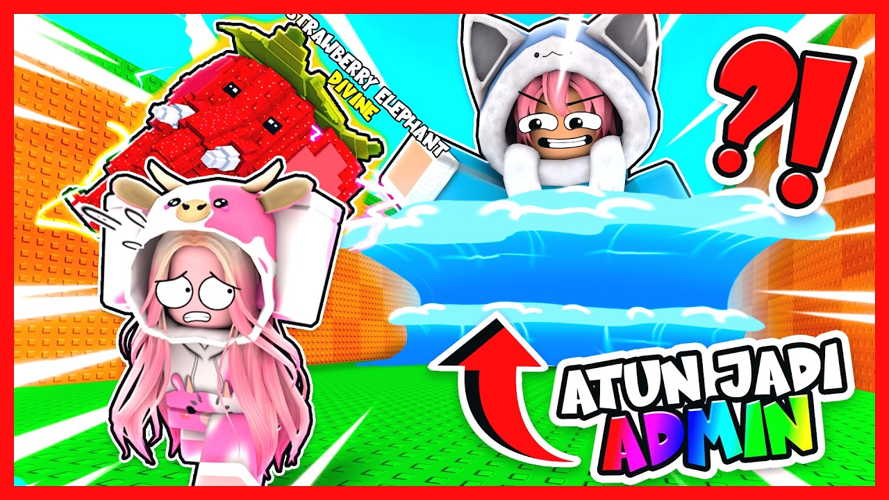 ATUN JADI ADMIN DI ESCAPE TSUNAMI FOR BRAINROT DAN PRANK SI MOMON !! Feat @MOMON Roblox