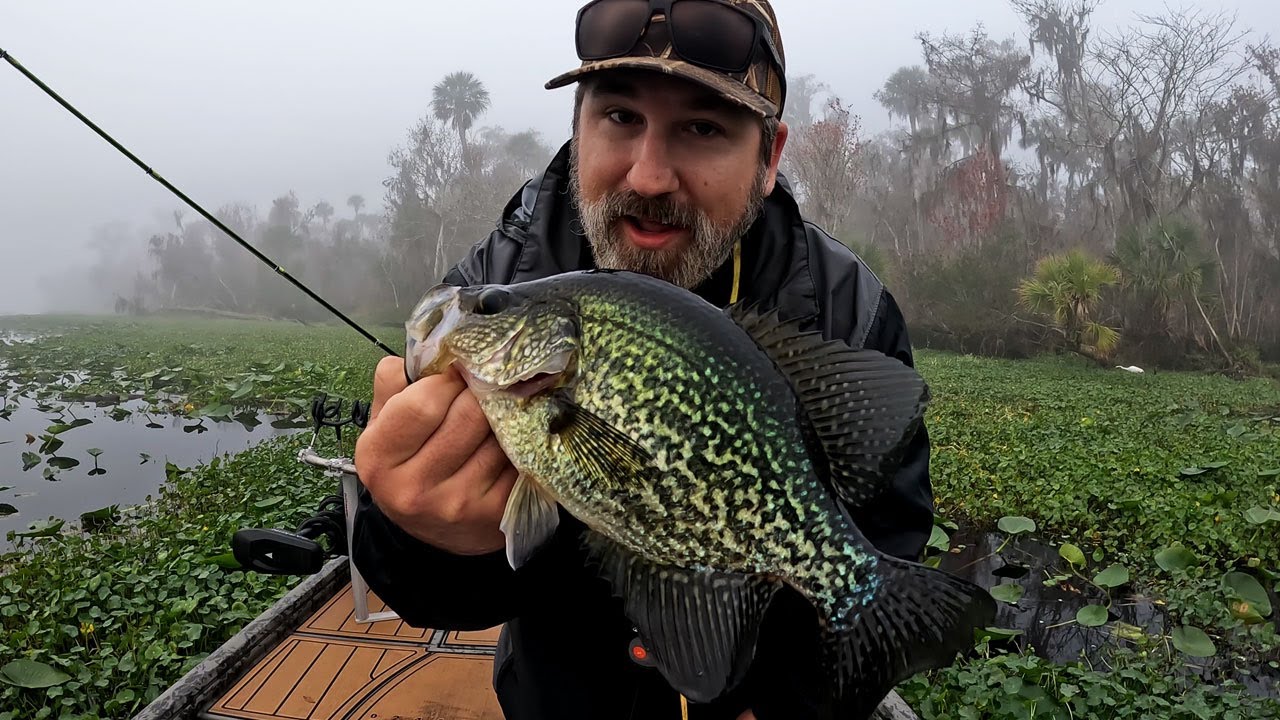Morning Jiggin' SLAB CRAPPIE on St. John's River