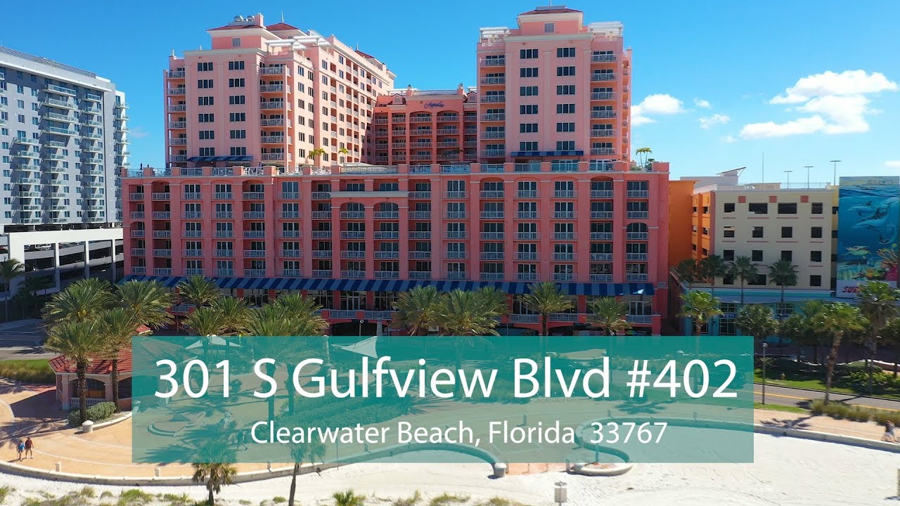 Real Estate Clearwater Beach - 301 S Gulfview Blvd#402