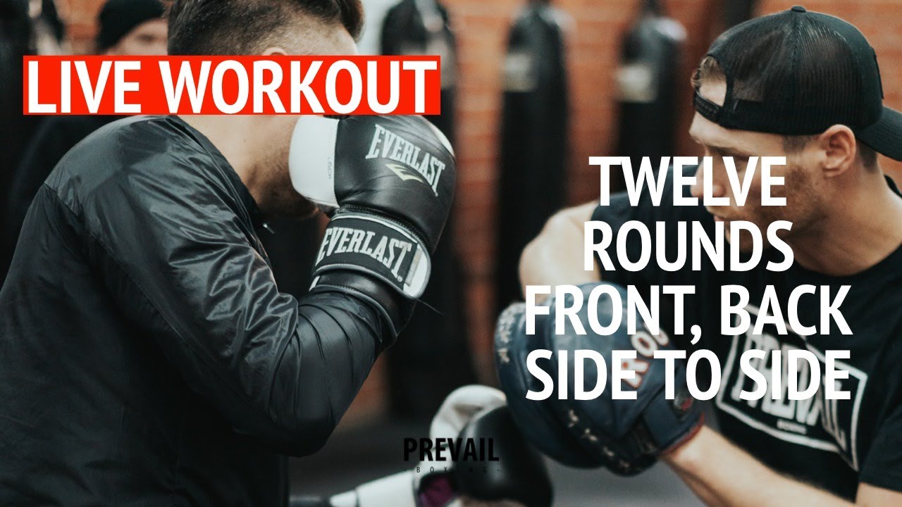 At Home Boxing Workout: Twelve Rounds - Front, Back, Side to Side