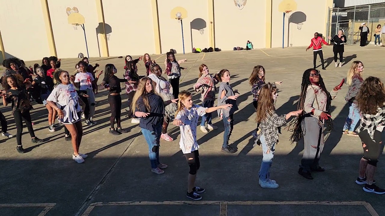 Augusta Raa Middle School 2021 Thriller performance