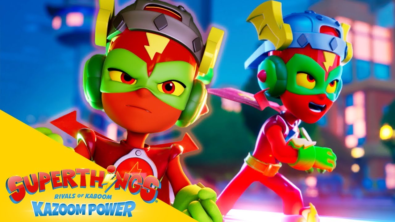 Kid Fury 💥 SUPERTHINGS KAZOOM POWER💥 #Kresk&oacute;wki #serial #TV #kresk&oacute;wkidladzieci @CartoonitoPL