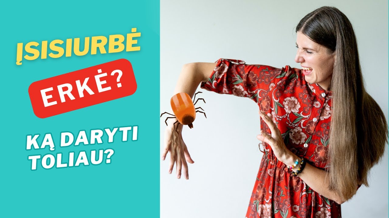 Įsisiurbė erkė? Ką DARYTI ir kaip PASIRUO&Scaron;TI