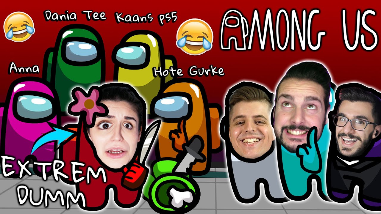 DANIA’S DÜMMSTE AMONG US RUNDE EVER! XXL Community Among us mit der Crew