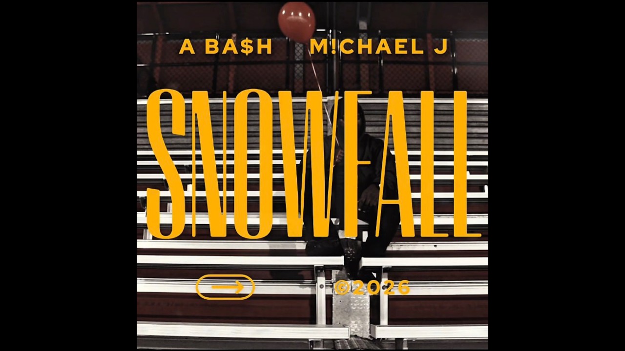 A BA$H - Snowfall (feat. M!CHAEL J) (OFFICAL VISUALIZER)