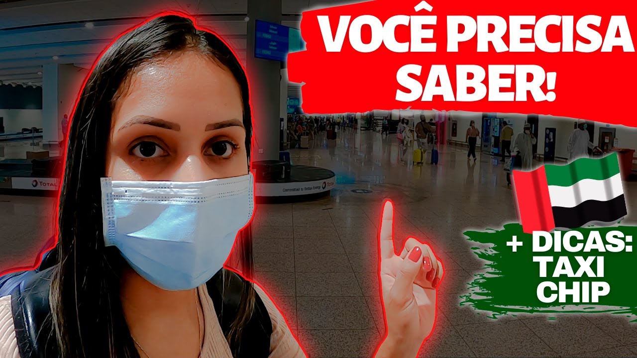 COMO É PASSAR PELA IMIGRAÇÃO EM DUBAI | Voando de LOW COST para DUBAI