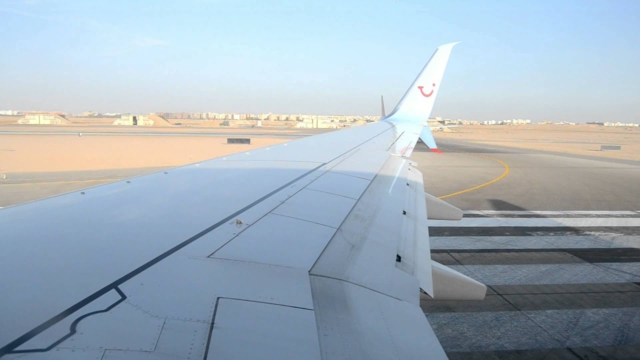 [HD] TUIfly Nordic | Boeing 737-800 | Take off at Hurghada International Airport