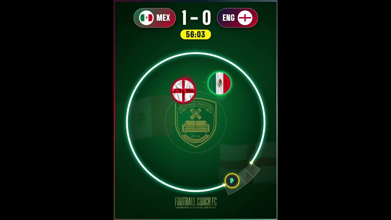 Mexico 🇲🇽 vs 🏴󠁧󠁢󠁥󠁮󠁧󠁿 England - 🏆 | FIFA WorldCup 2026 - Round of 16