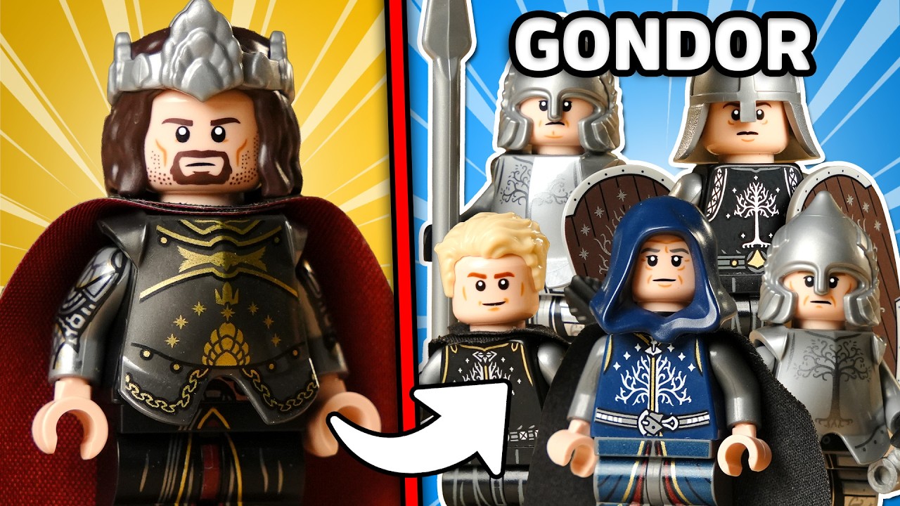 I Built The NEW Lord of the Rings Army In LEGO!