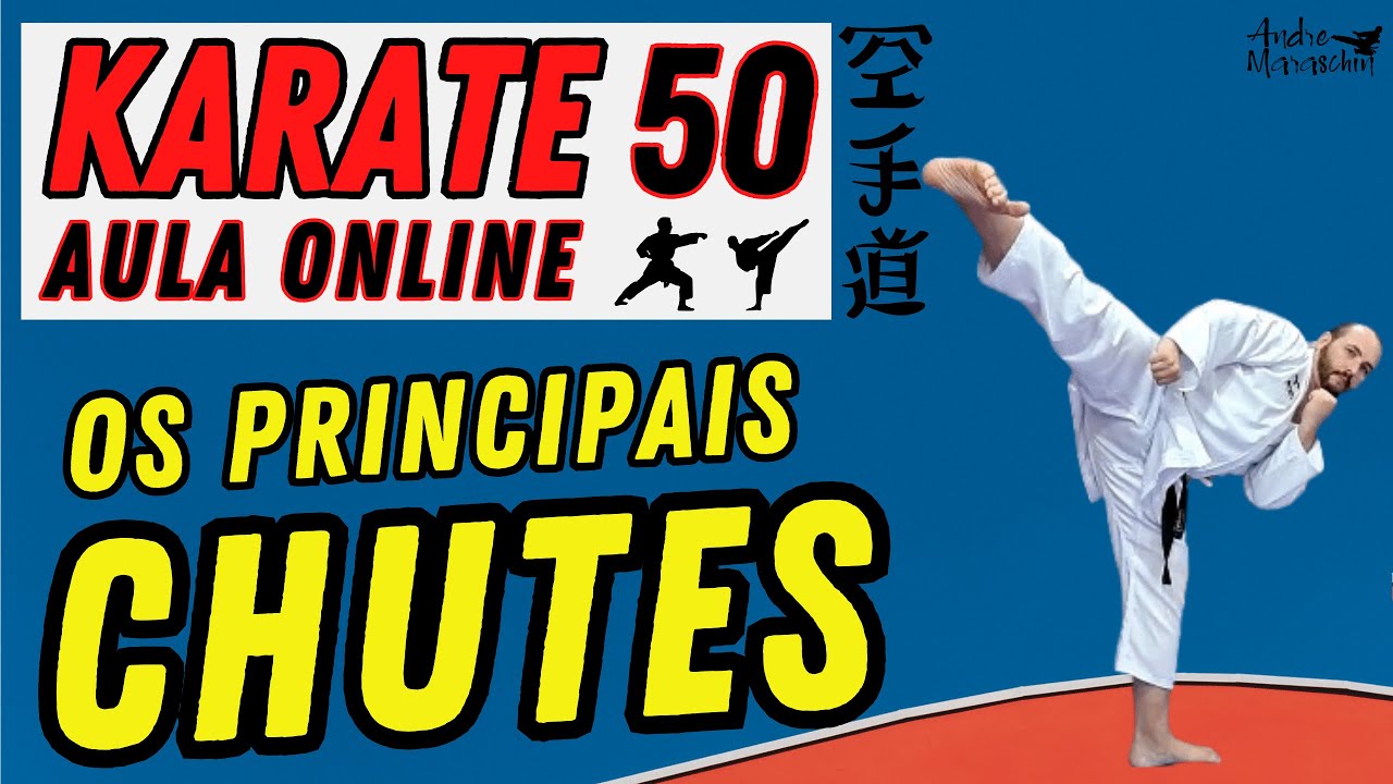 KARATE ONLINE | AULA 50 - CHUTES DO KARATE SHOTOKAN