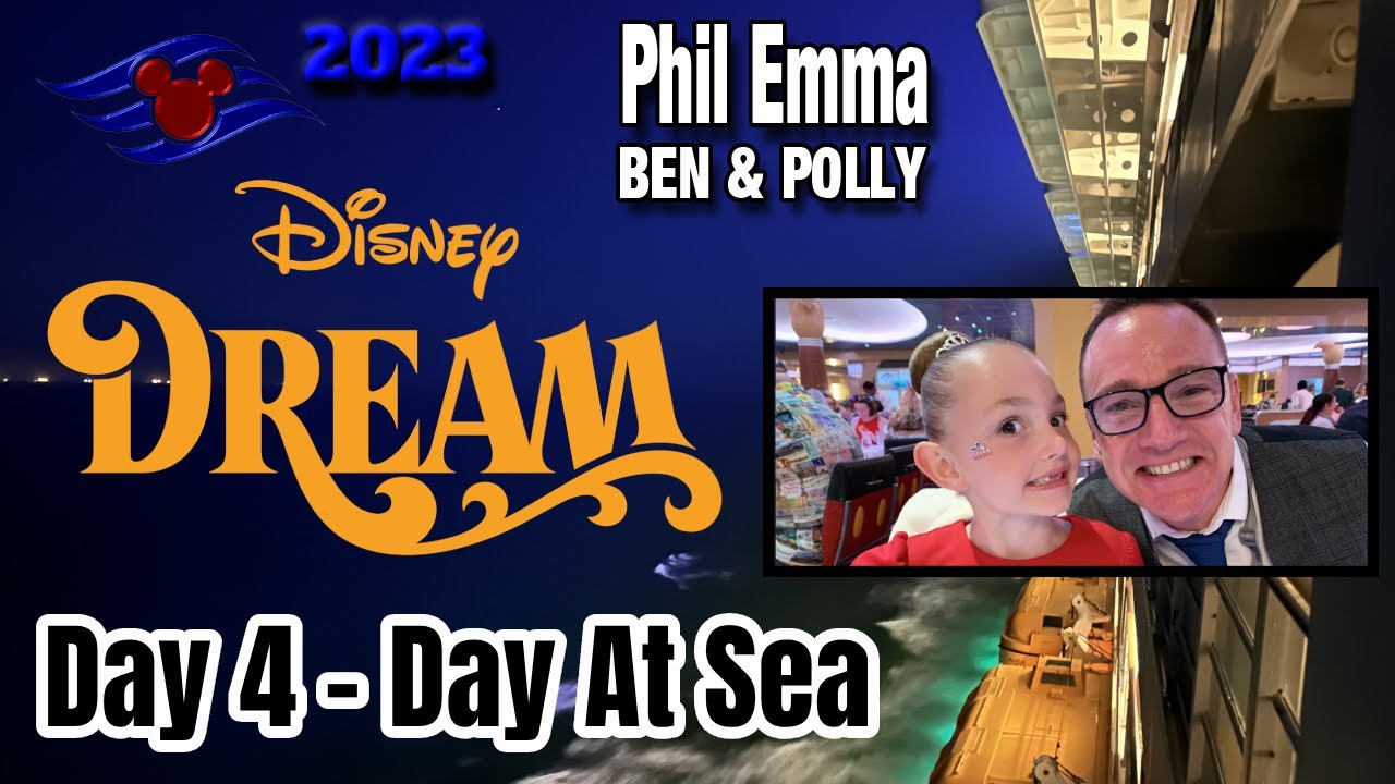 Disney Dream Cruise 2023 - Day 4 - Day At Sea