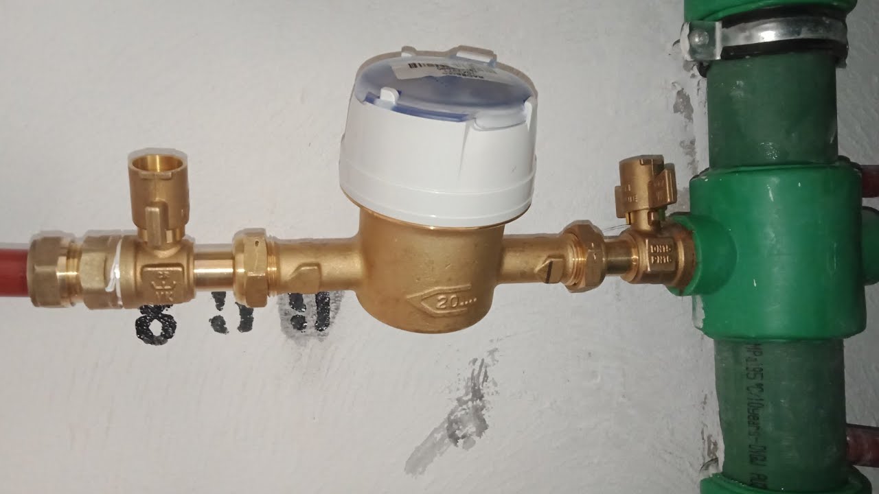 طريقة تركيب عداد الماء بالتفصيل La méthode d'installation du compteur d'eau en détail