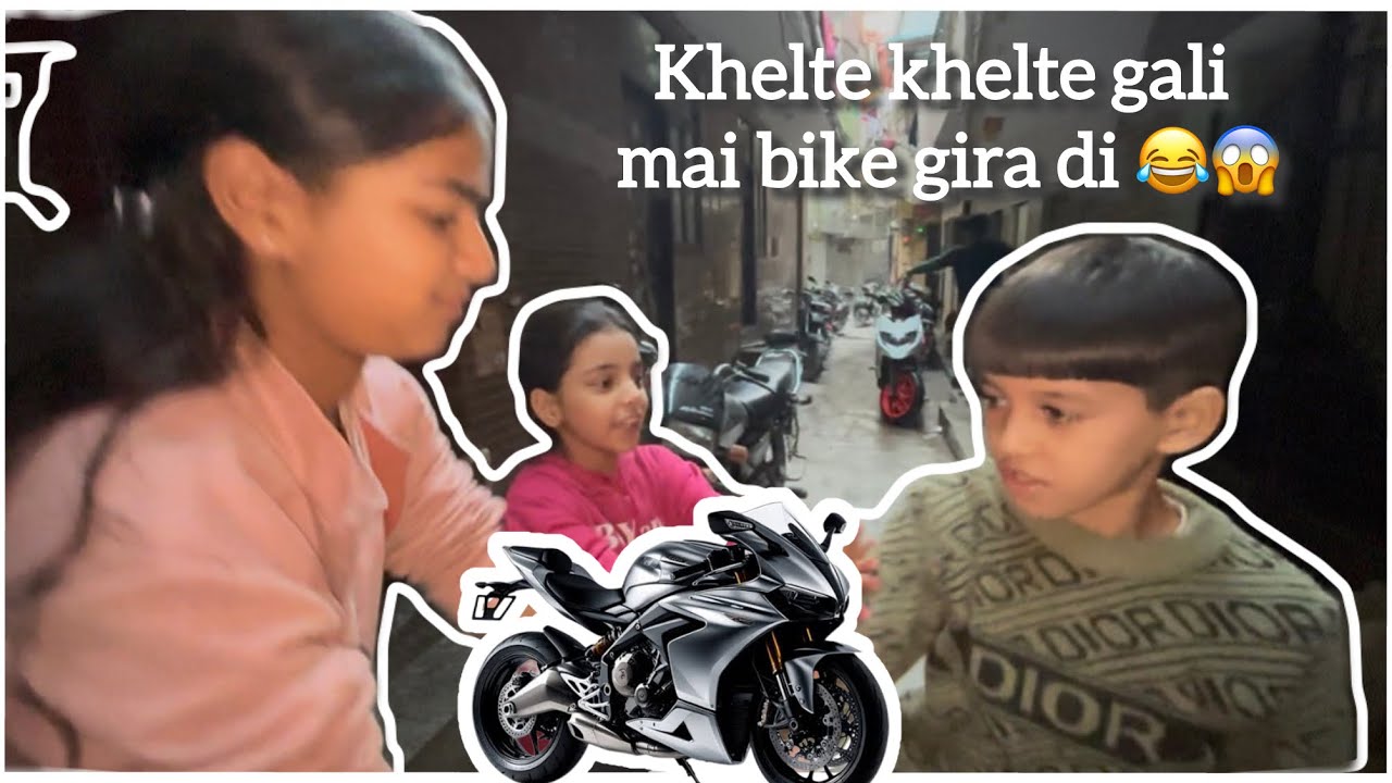 Bike gira dii😱😂
