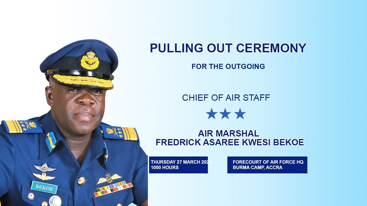 GHANA AIR FORCE CHANGE OF COMMAND
