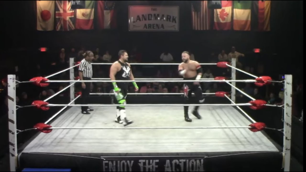 Nick Halen vs Billy Buck (Anarchy Wrestling) (Landmark Arena) (Jan 8th 2022)