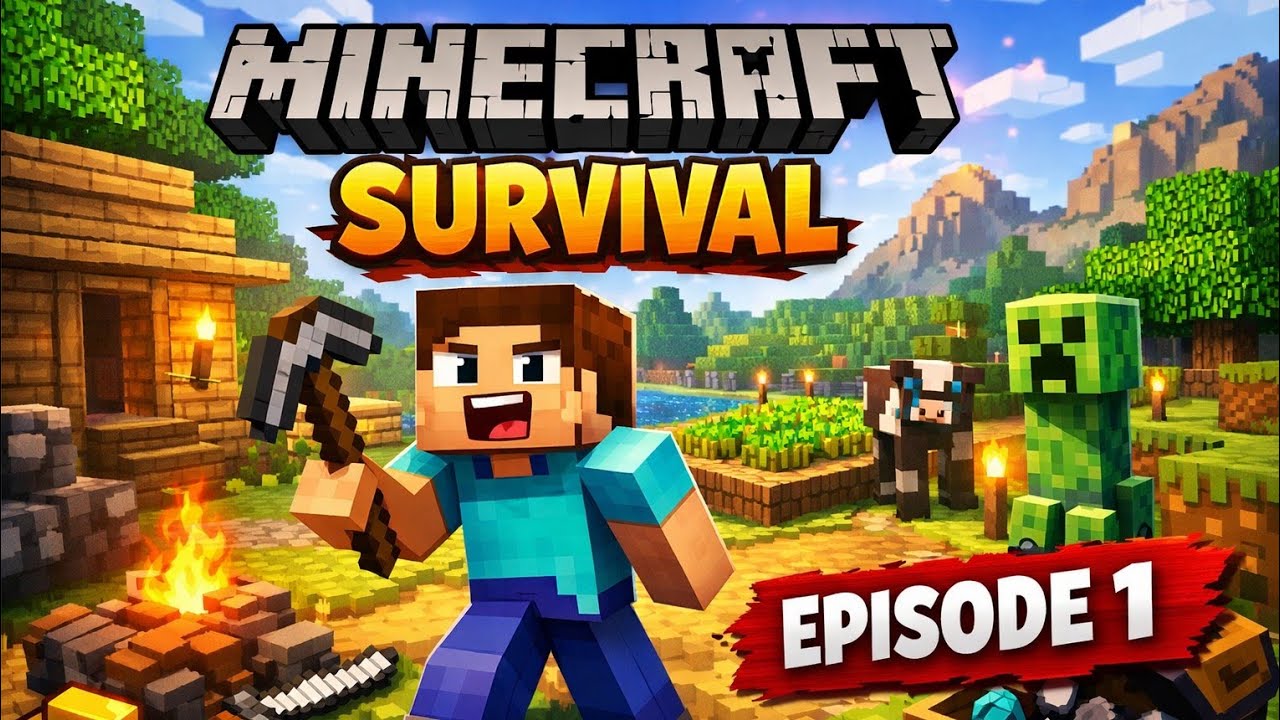 minecraft survival ep 1