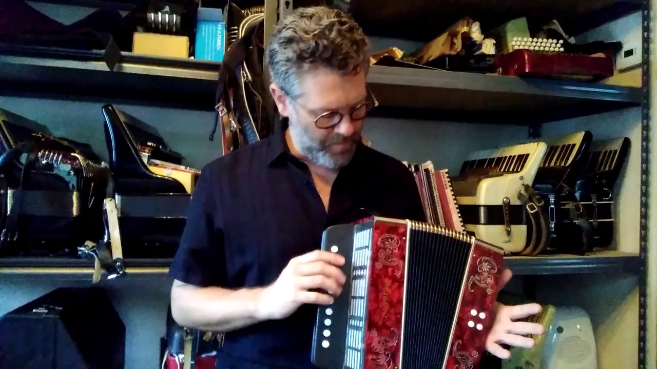 Harmona melodeon (1 row diatonic button accordion) $395