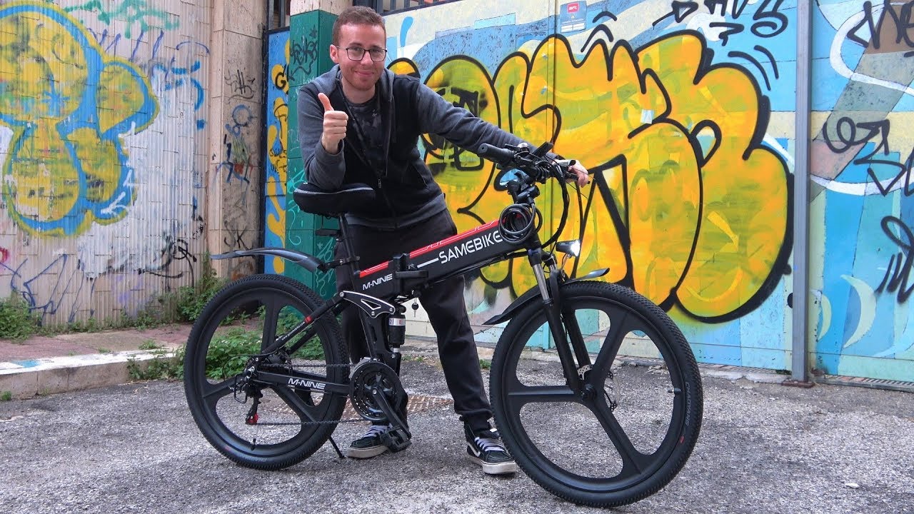 SAMEBIKE M-NINE LO26 - La MIGLIORE BICI MOUNTAIN BIKE ELETTRICA del 2018! - Recensione ITA