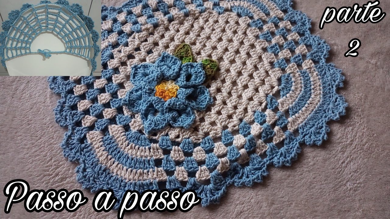 Tampa do vaso retangular fácil//parte 2 // bico e redinha