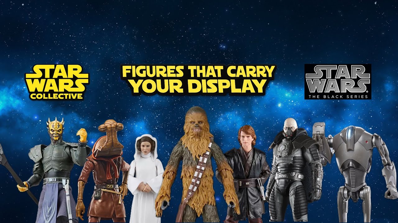 Black Series Figures That Carry An Entire Display