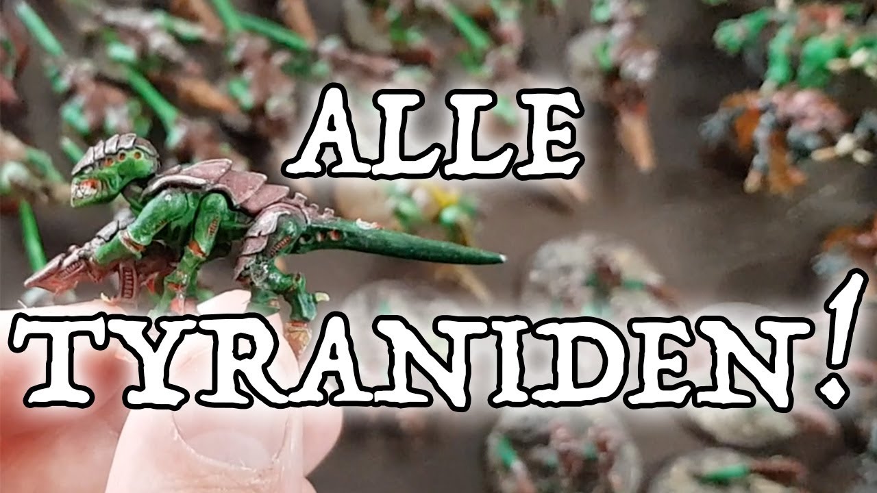 Die Geschichte der Tyraniden-Modelle anhand meiner Sammlung - Warhammer 40.000