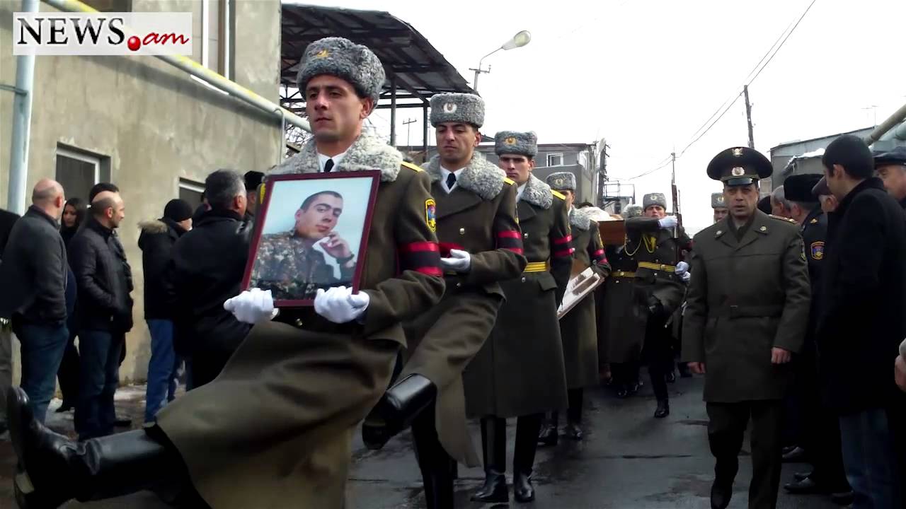 Burial of Armen Hovhannisyan