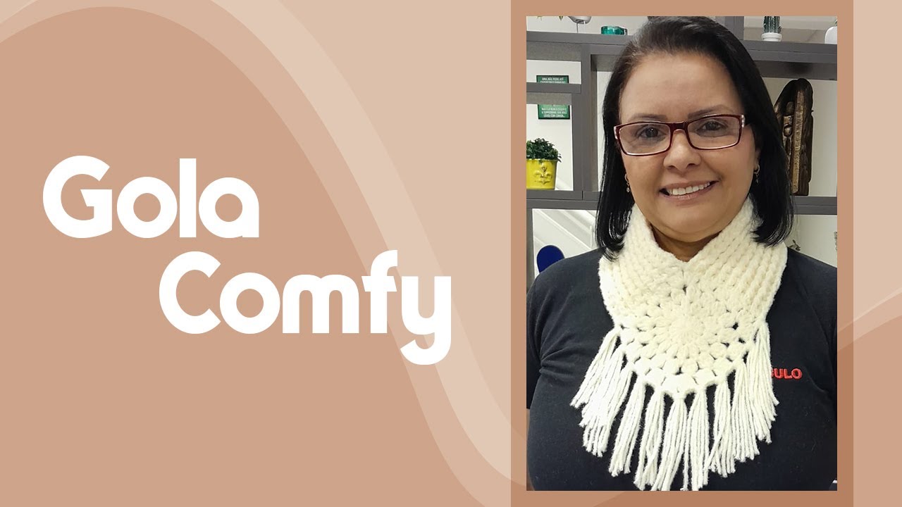 Gola Comfy em Crochê