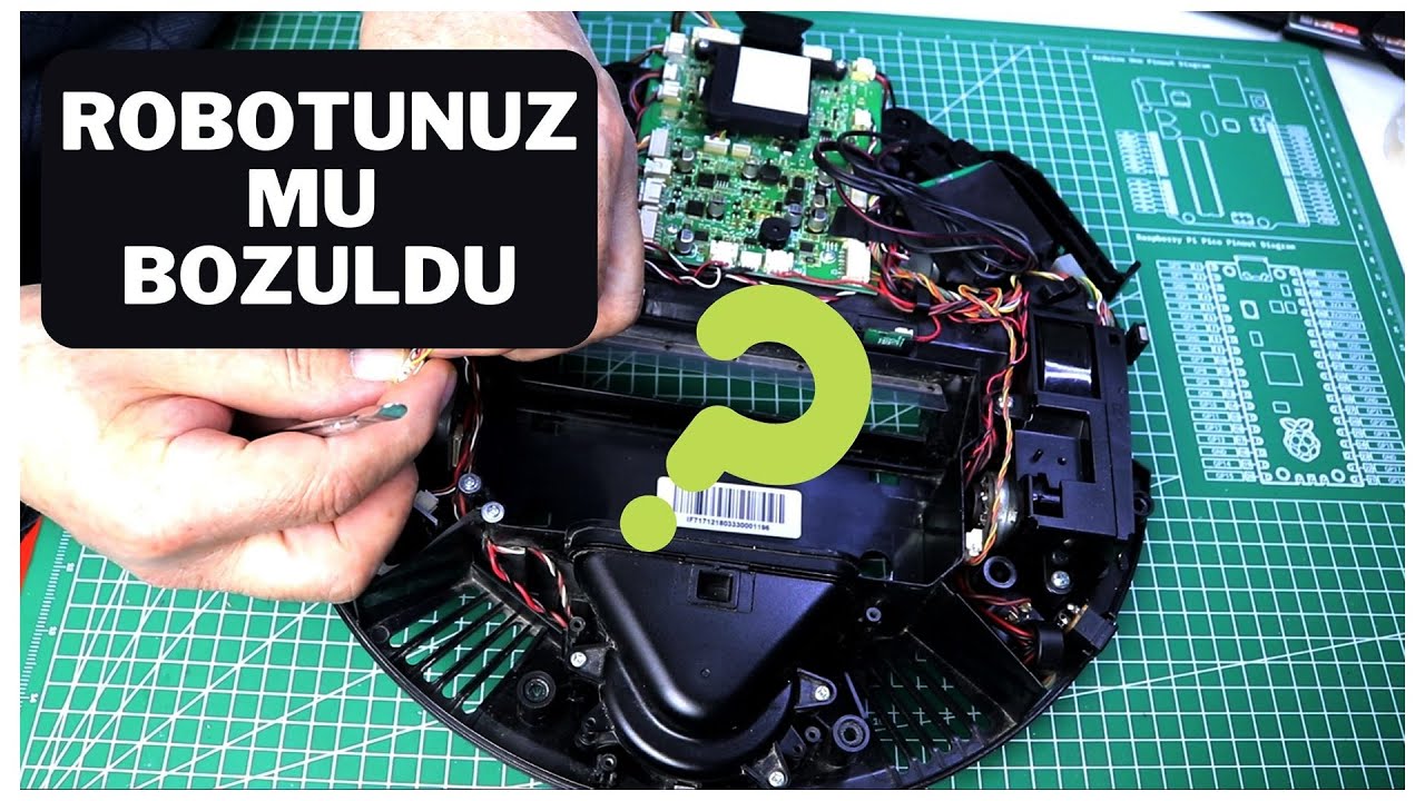Robot Süpürge Tamiri Nasıl Yapılır? |  Ilife Beetles Robot Vacuum Cleaner Repair