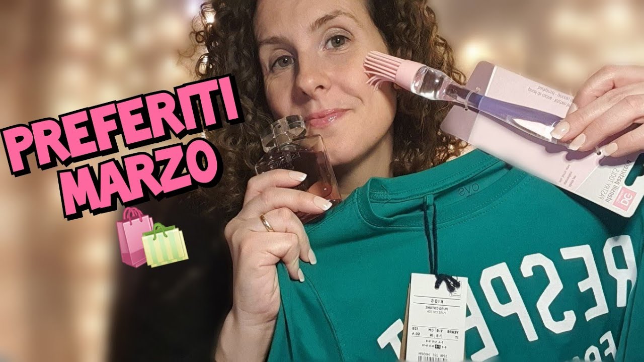 HAUL BAMBINO + PREFERITI MARZO||ASMR ITA