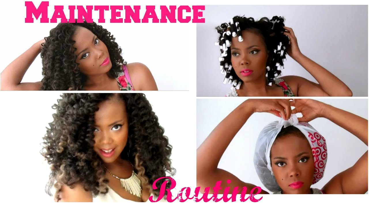 How To | Maintain CURLY & LUSCIOUS Crochet Braids w/ Marley Hair + Crochet Braids Update