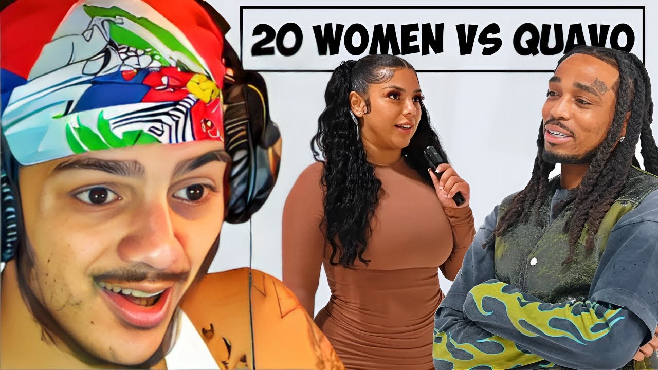 DasGasDom3 Reacts To 20 BADDIES VS 1 QUAVO!