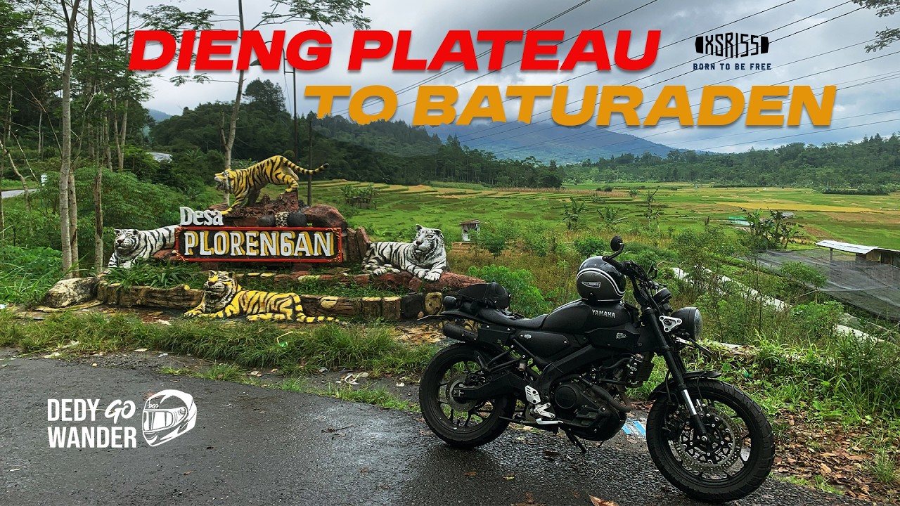 Dieng Plateau to Baturaden｜Solo Motorcycle Adventure – Riding Yamaha XSR155