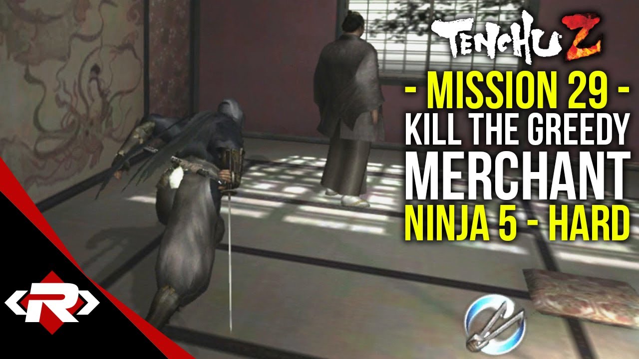 Tenchu Z | Mission 29: Kill the Greedy Merchant | Ninja 5 | Hard