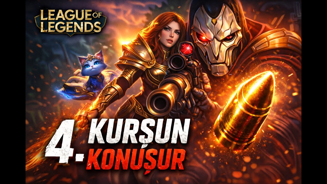 League Of Legends-Jhin Oynanış – (  Perde Kapandı  )
