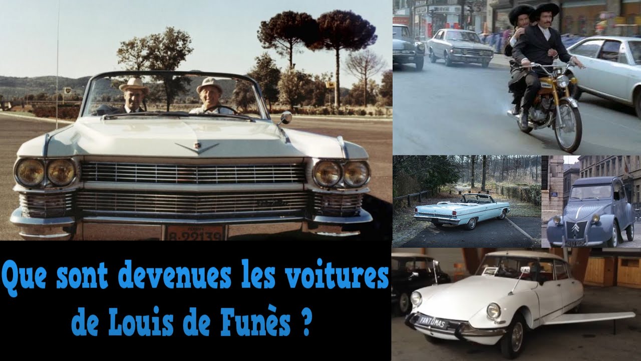 Que sont devenues les voitures de Louis de Funès ?
