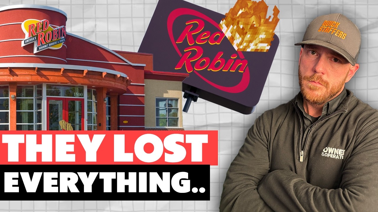 Ошибка стоимостью 1 миллиард долларов, которая приводит к краху Red Robin.