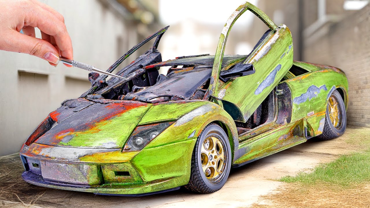 Restoration Abandoned Lamborghini