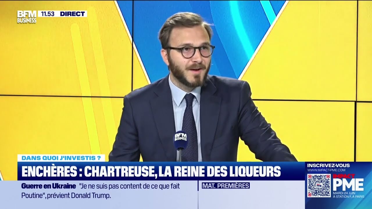 Enchères : Chartreuse, la reine des liqueurs - Pierre-Luc Nourry sur BFM Business