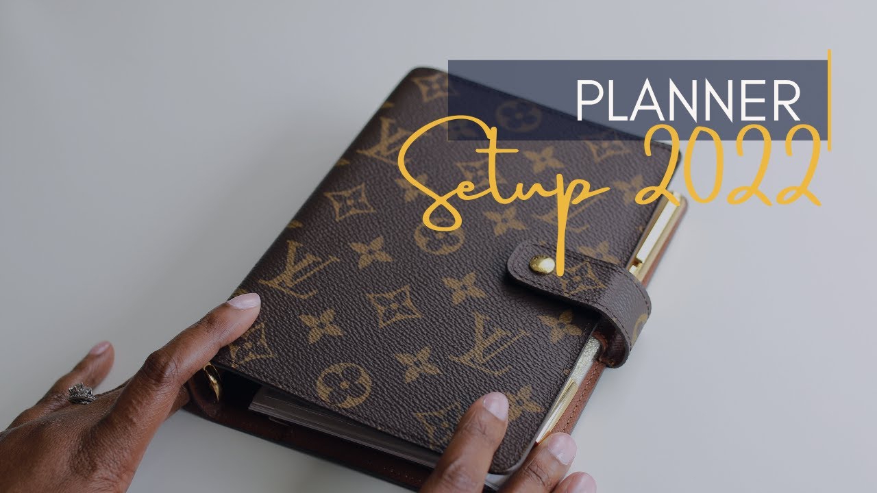 2022 LOUIS VUITTON PERSONAL AGENDA FLIP THROUGH | TianShanae